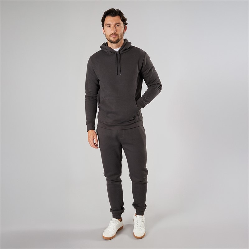 Kangaroo Poo Mens Regular Fit Cuffed Fleece Joggers Magnet - Image 4