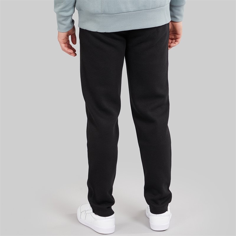 Kangaroo Poo Mens Open Hem Joggers Black - Image 2