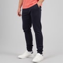 Kangaroo Poo Mens Regular Fit Cuffed Fleece Joggers Navy