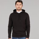 Kangaroo Poo Mens Fleece Hoodie Black