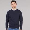 Kangaroo Poo Mens Fleece Sweatshirt Navy