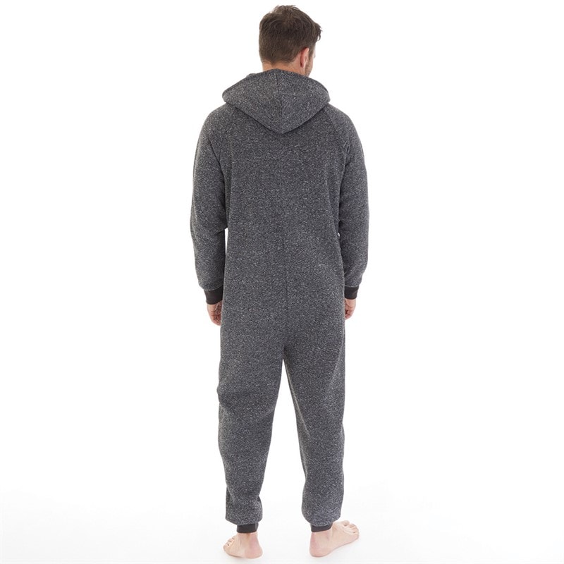 Kangaroo Poo Mens Onesie Charcoal Mix - Image 2