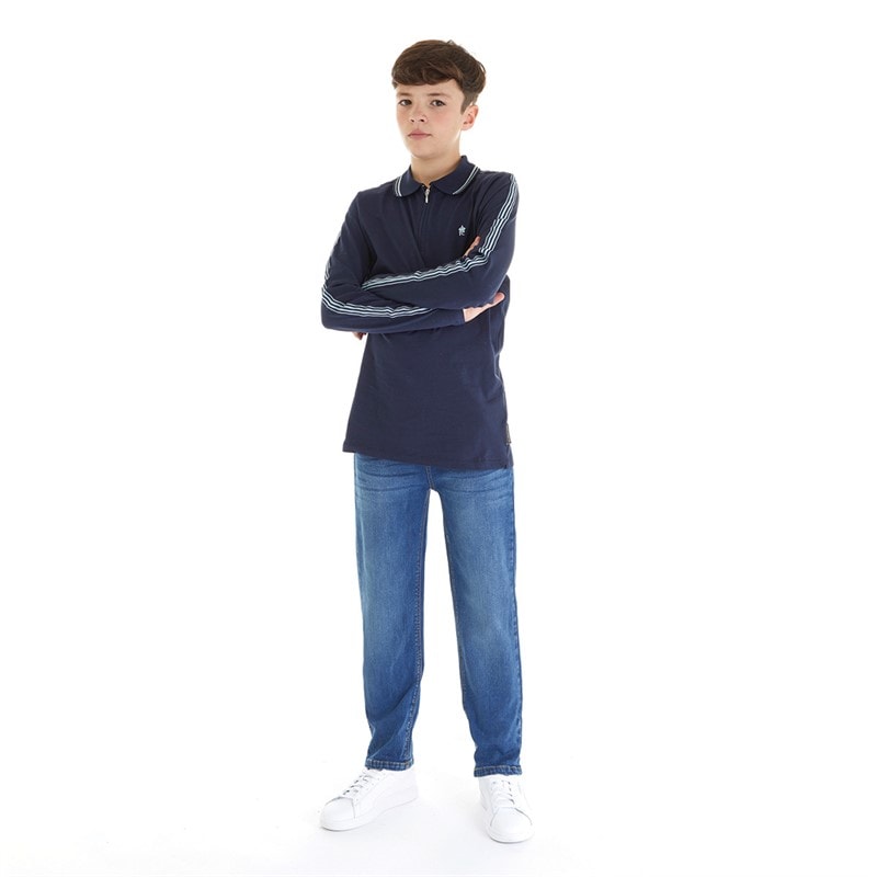 Kangaroo Poo Boys Regular Fit Jeans Dark Wash - Image 3