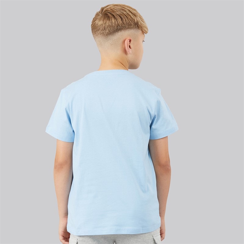 Kangaroo Poo Boys Five Pack Plain T-Shirts Multi - Image 3