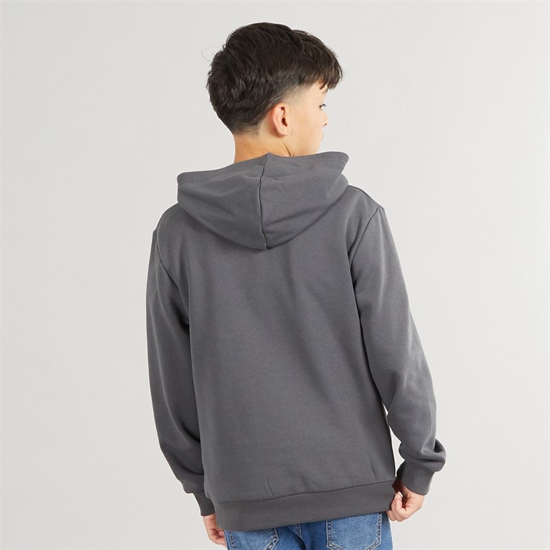 Kangaroo Poo Boys Skull Hoodie Grey - Image 2