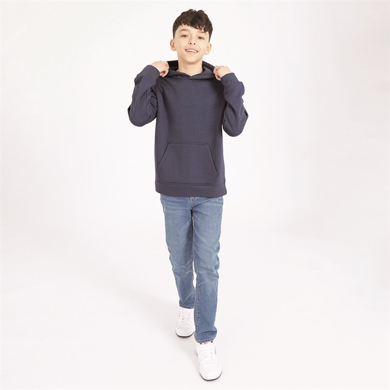 Kangaroo Poo Boys Three Pack Overhead Hoodies Black/Vintage Indigo/Navy - Image 4