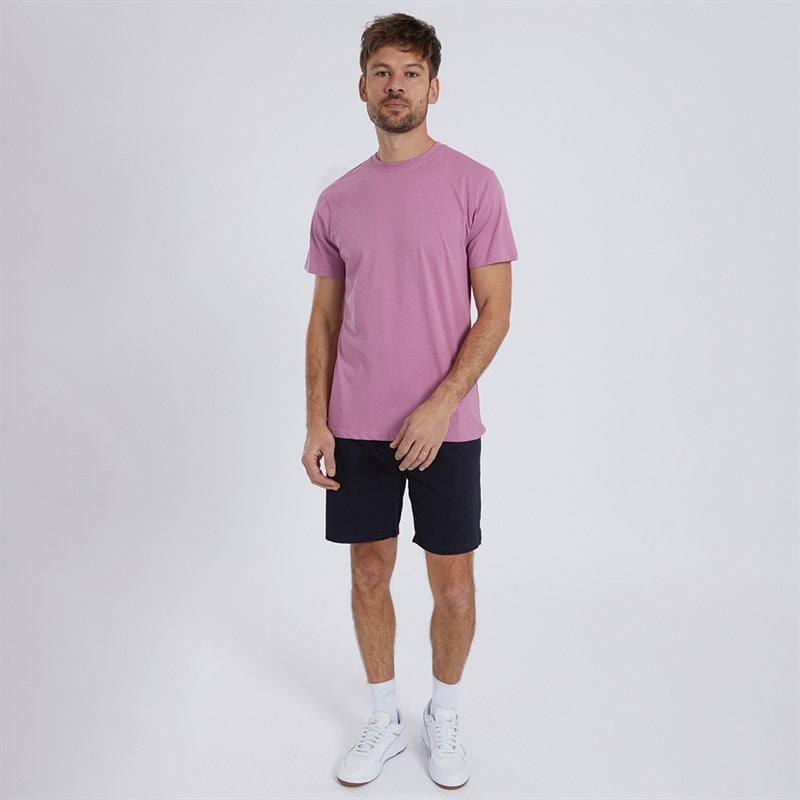 Kangaroo Poo Mens Five Pack T-Shirts Mauve/Baby Blue/Ecru/Sage/White - Image 3