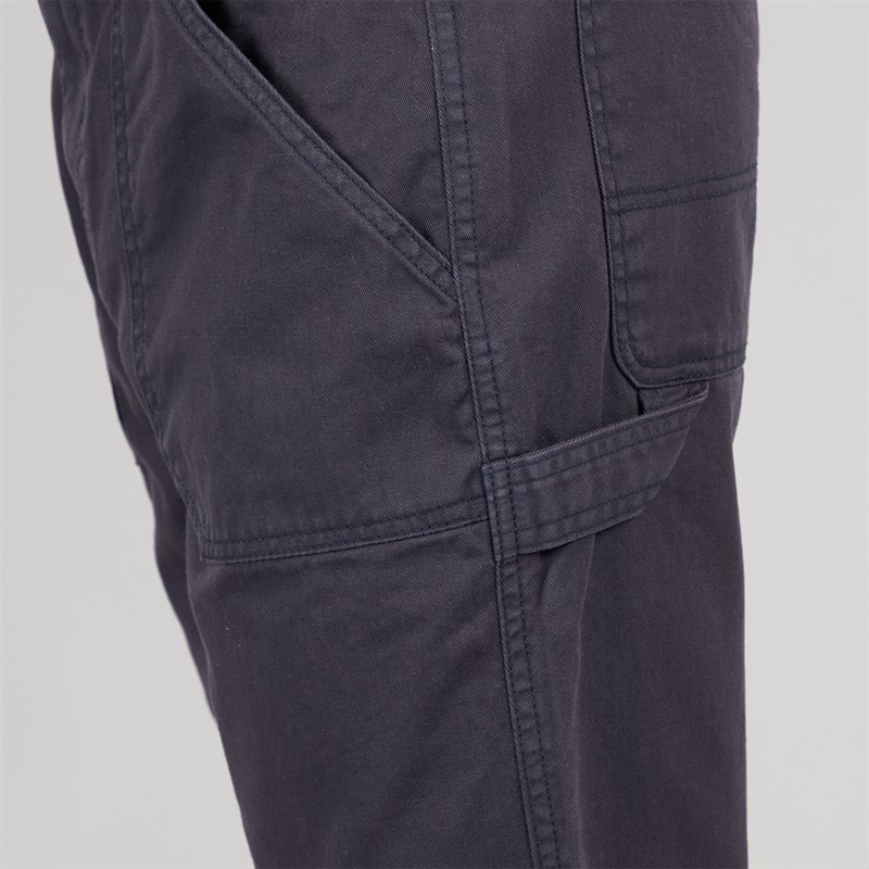 Kangaroo Poo Mens Carpenter Trousers Navy - Image 3