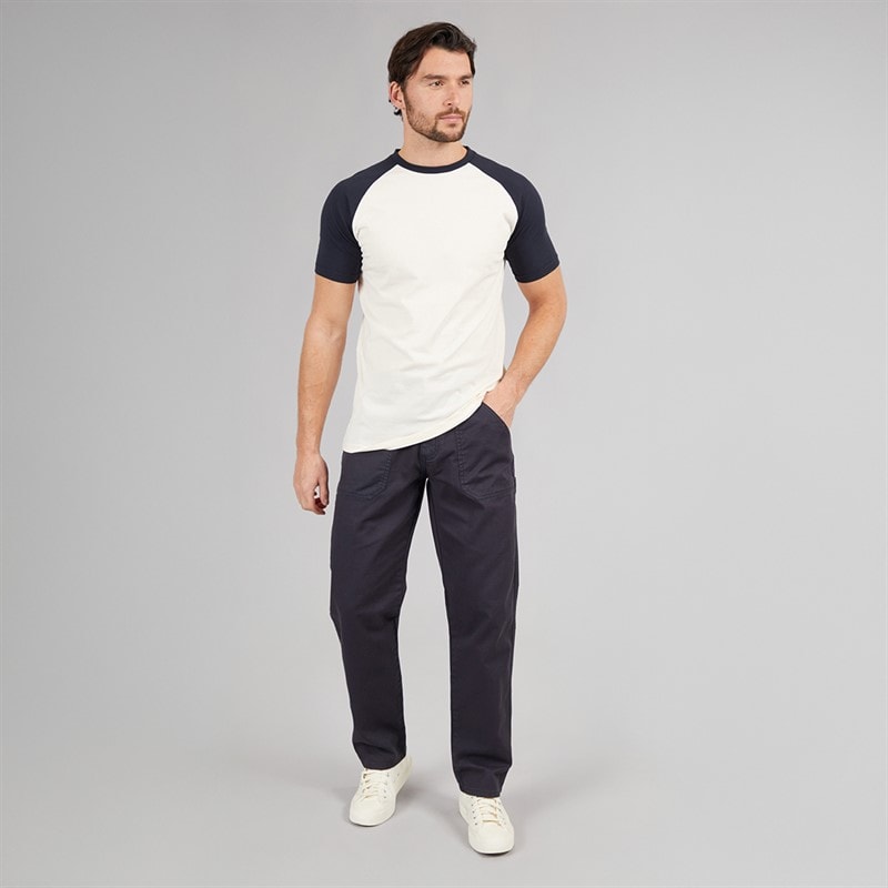 Kangaroo Poo Mens Carpenter Trousers Navy - Image 4