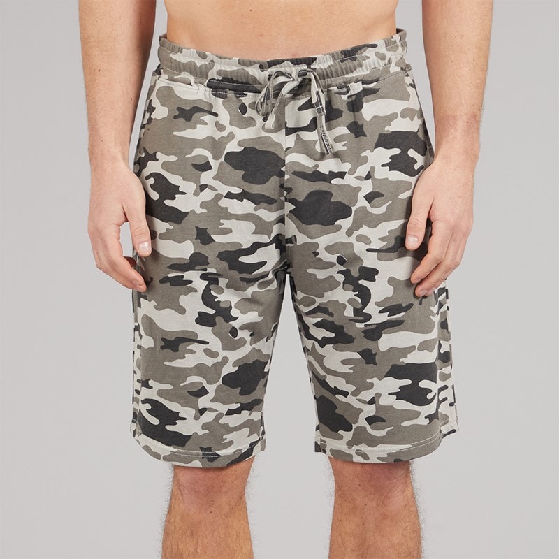 Kangaroo Poo Mens Jersey Shorts Camo