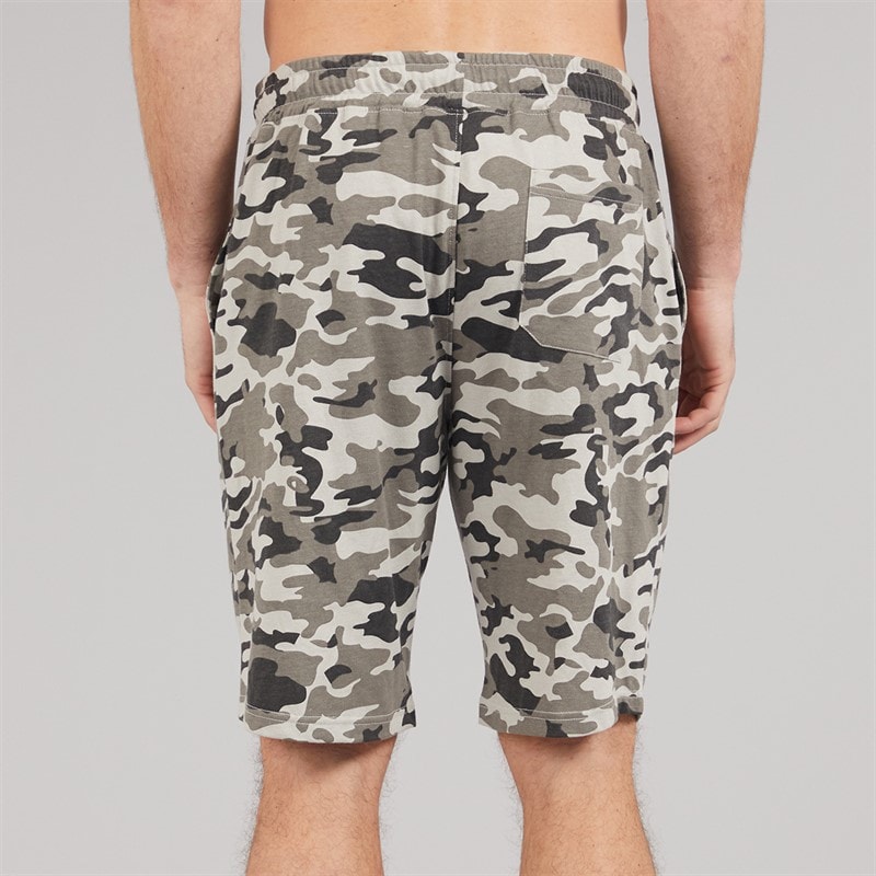 Kangaroo Poo Mens Jersey Shorts Camo - Image 2
