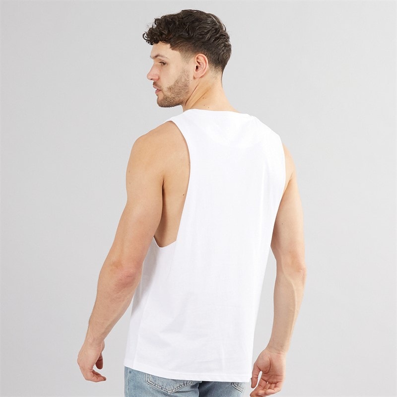 Kangaroo Poo Mens Tank Vest White - Image 5