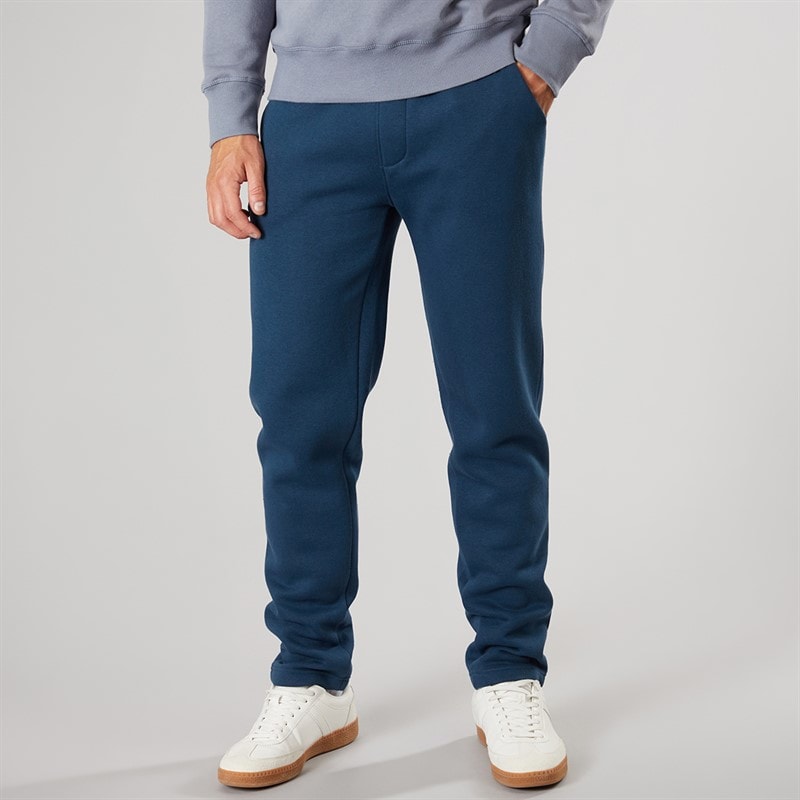 Kangaroo Poo Mens Three Pack Open Hem Joggers Denim Blue/Khaki/Magnet - Image 2