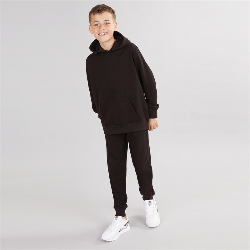 Kangaroo Poo Boys Hoodie And Joggers Tracksuit Black - Image 3