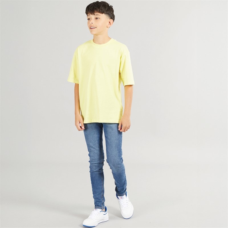Kangaroo Poo Boys Skinny Fit Jeans Mid Wash - Image 4