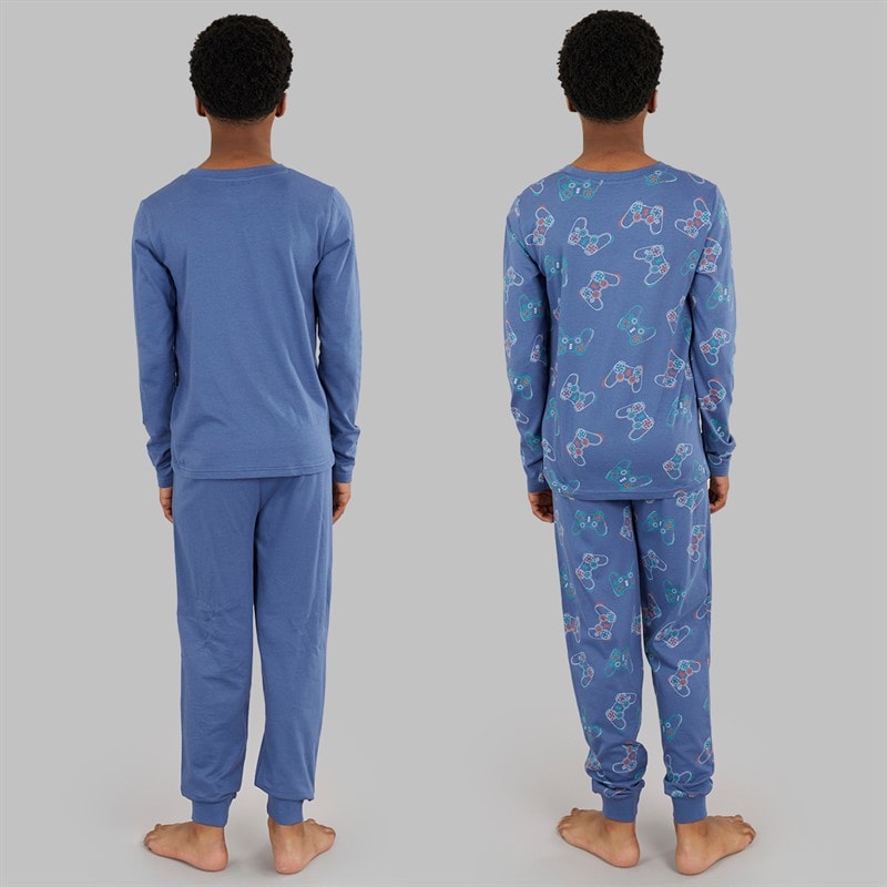 Kangaroo Poo Boys Two Pack Pyjama Sets Multi - Image 2