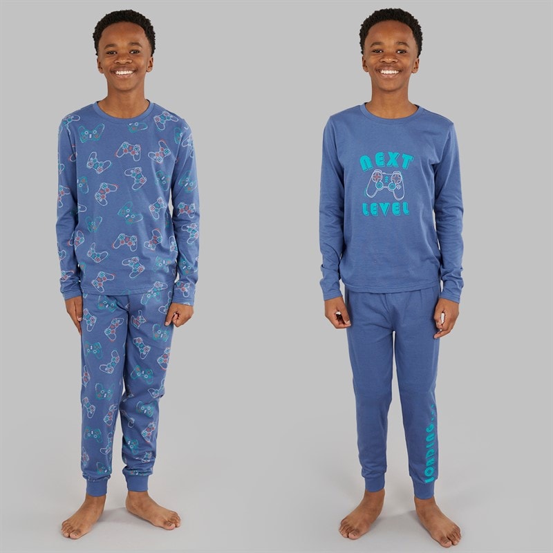 Kangaroo Poo Boys Two Pack Pyjama Sets Multi - Image 3