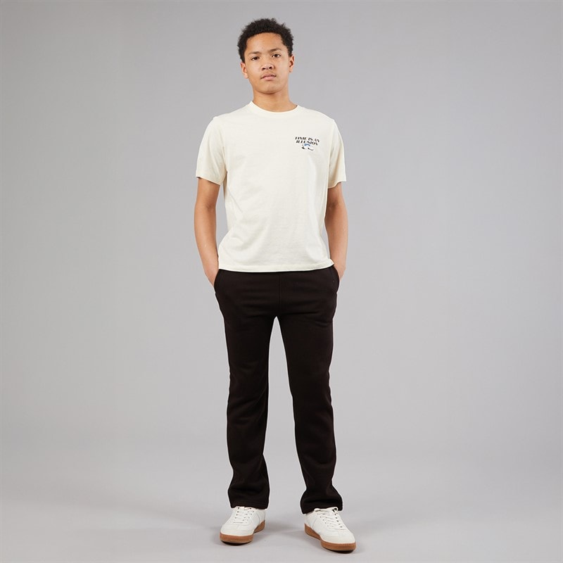 Kangaroo Poo Boys Open Hem Joggers Black - Image 3