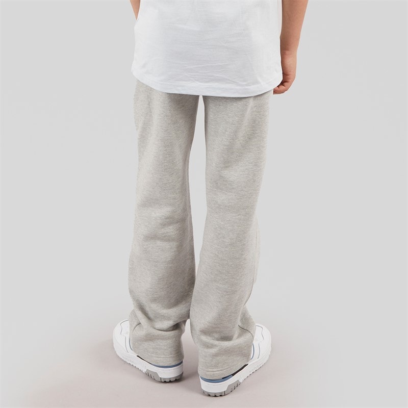 Kangaroo Poo Boys Open Hem Joggers Grey Marl - Image 2