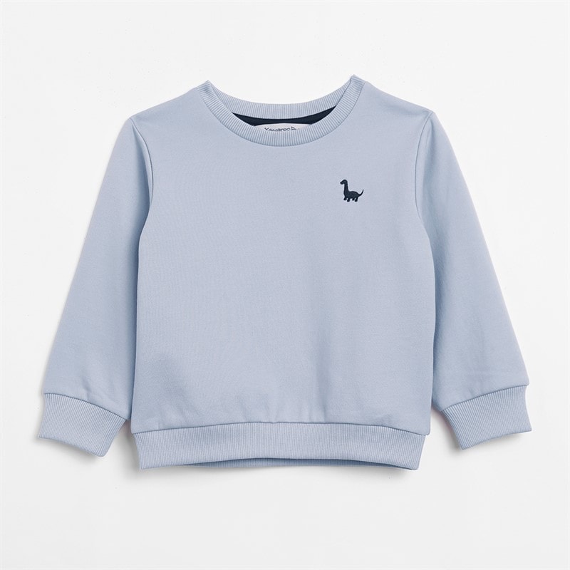 Kangaroo Poo Boys Sweatshirt And Joggers Set Baby Blue - Image 2