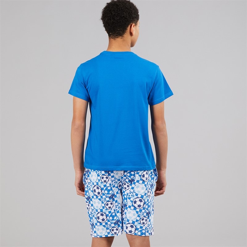 Kangaroo Poo Boys T-Shirt And Shorts PJ Set Multi - Image 2