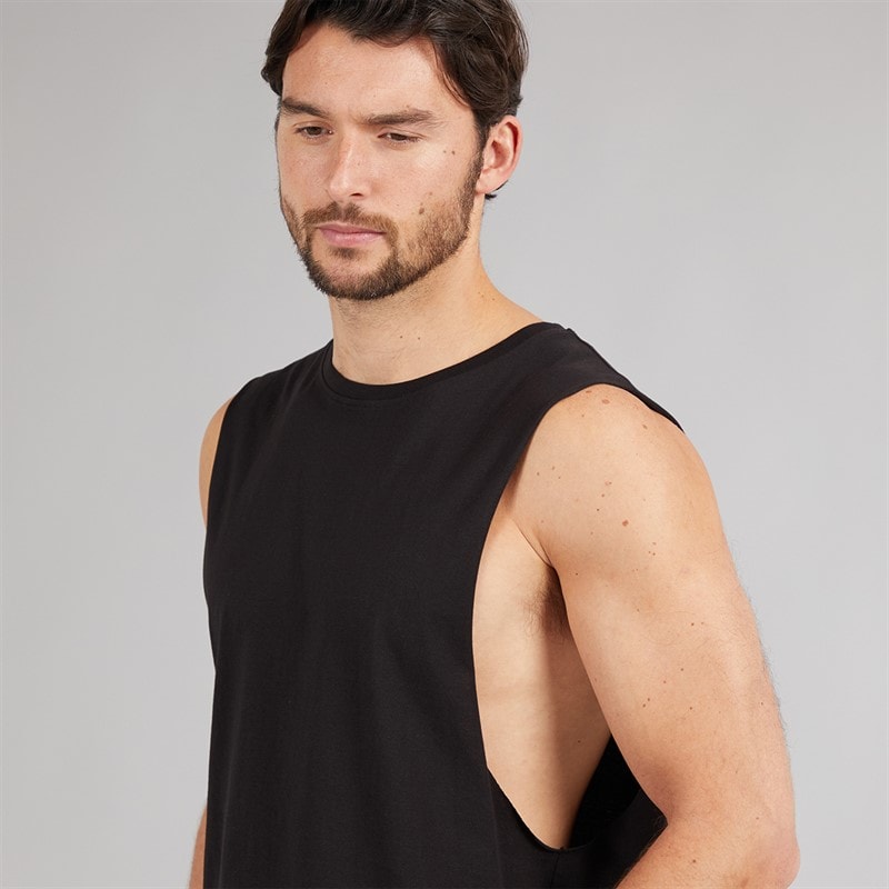Kangaroo Poo Mens Tank Vest Black - Image 3