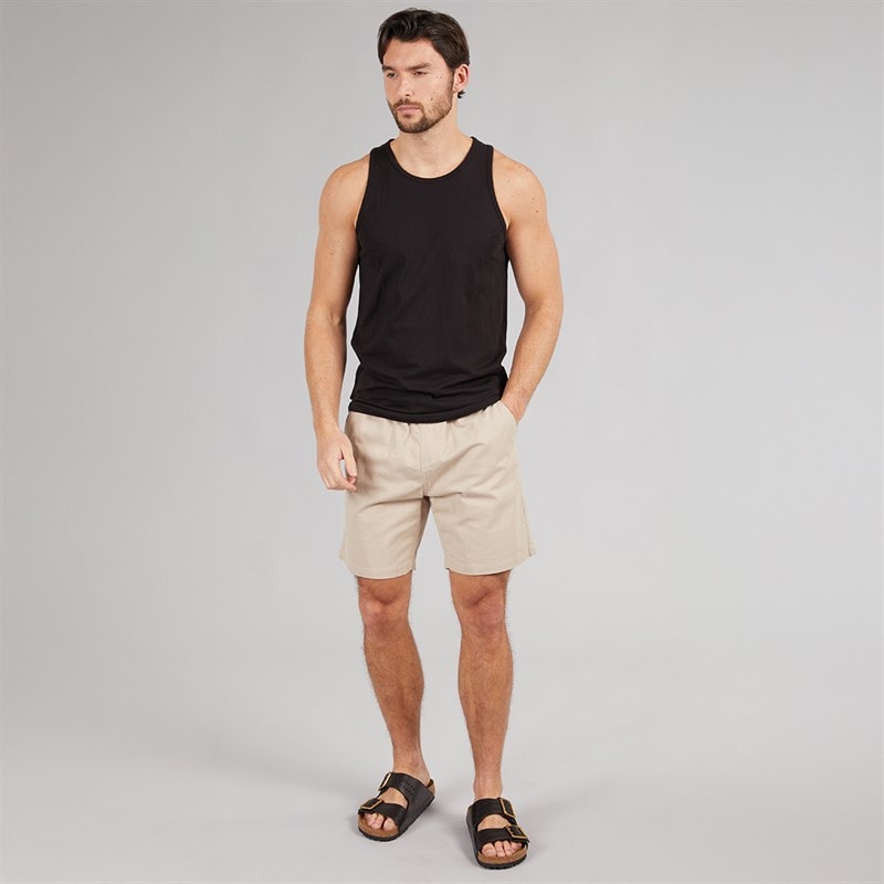 Kangaroo Poo Mens Muscle Back Vest Black - Image 3