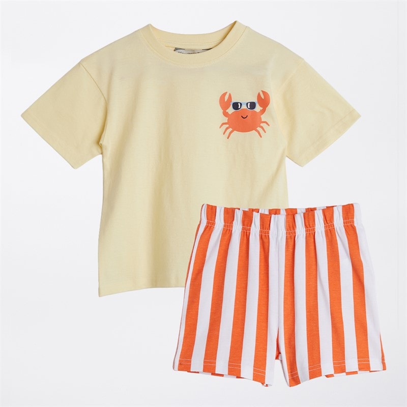 Kangaroo Poo Boys Three Pack T-Shirts And Shorts Sets Multi - Image 3