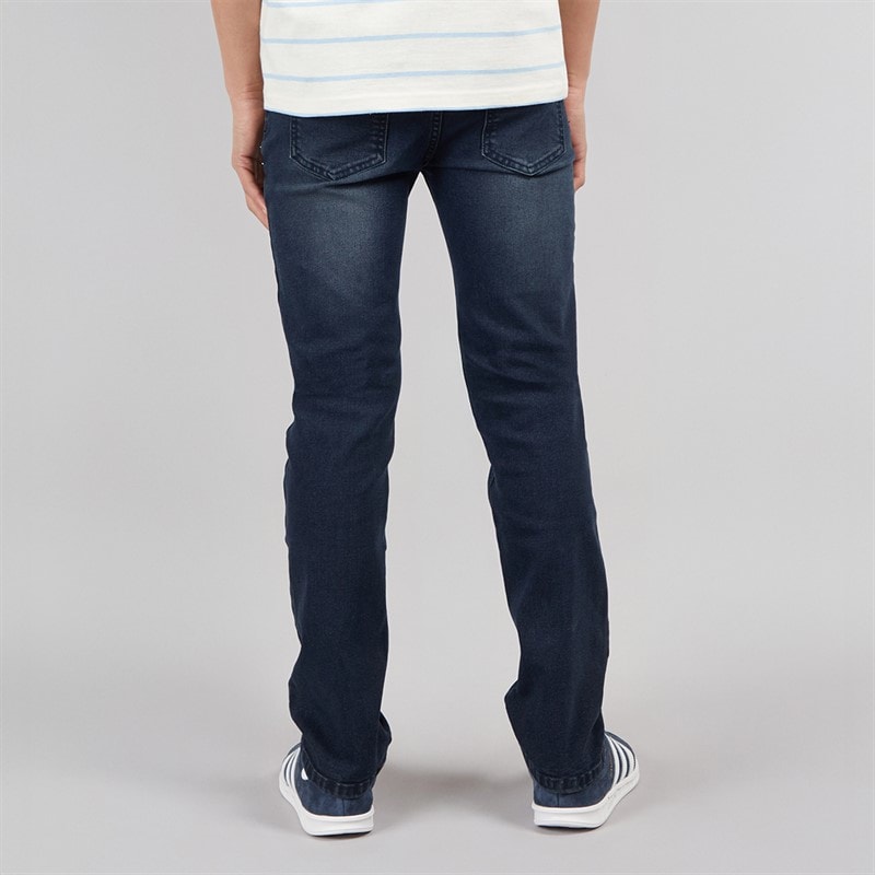 Kangaroo Poo Boys Regular Fit Jeans Washed Blue/Black - Image 2