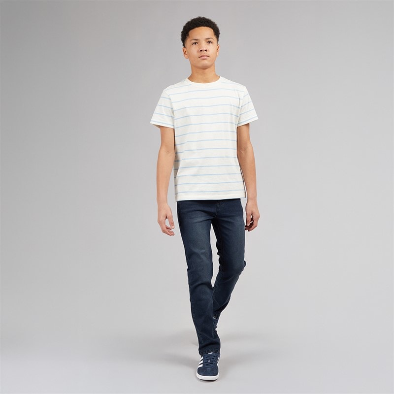 Kangaroo Poo Boys Regular Fit Jeans Washed Blue/Black - Image 3