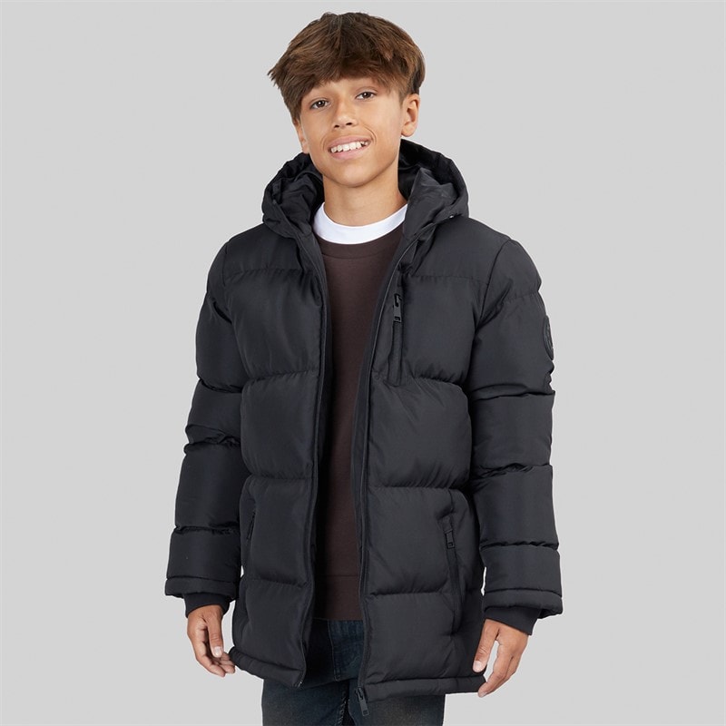 Kangaroo Poo Boys Padded Jacket Black - Image 3