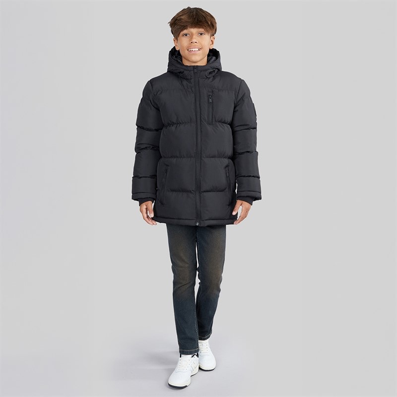 Kangaroo Poo Boys Padded Jacket Black - Image 4