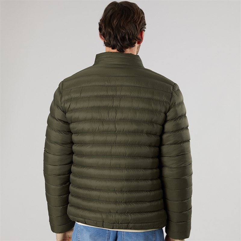 Kangaroo Poo Mens Padded Jacket Khaki - Image 2