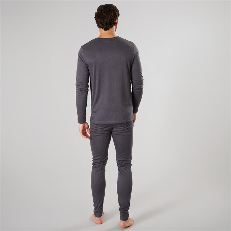 Kangaroo Poo Mens Baselayer Set Charcoal - Image 2