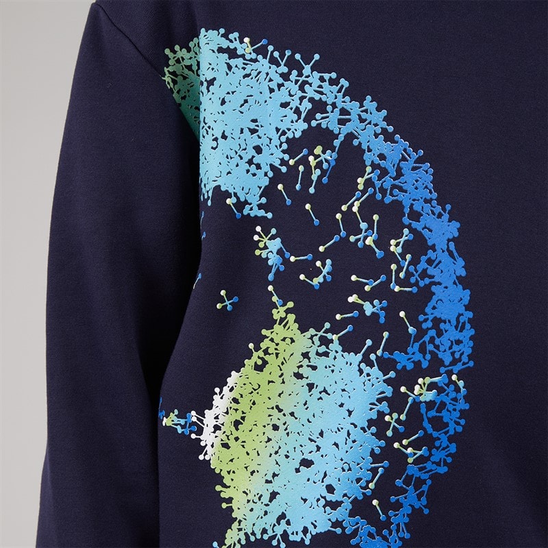 Kangaroo Poo Boys Hoodie Navy - Image 3