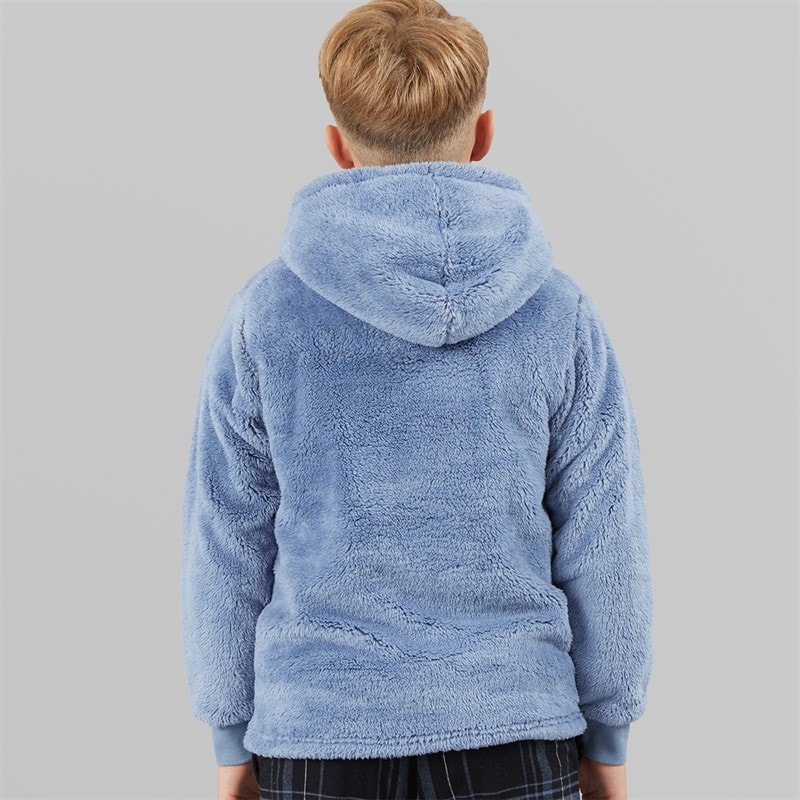 Kangaroo Poo Boys Snuggle Top Navy/Winter White - Image 2