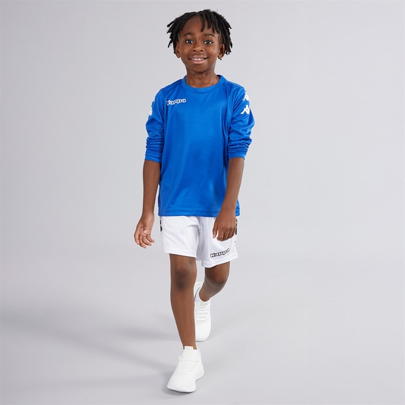 Kappa Boys Bolos Long Sleeve Training Top Royal Blue - Image 5