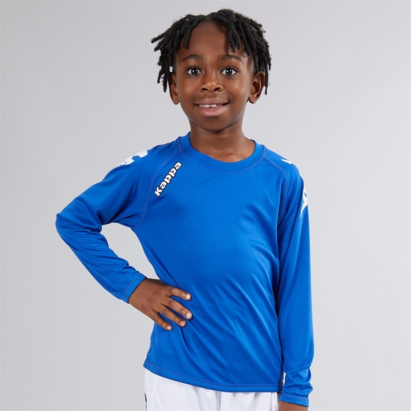 Kappa Boys Veneto 2 Long Sleeve Training Jersey Nautic Blue - Image 1