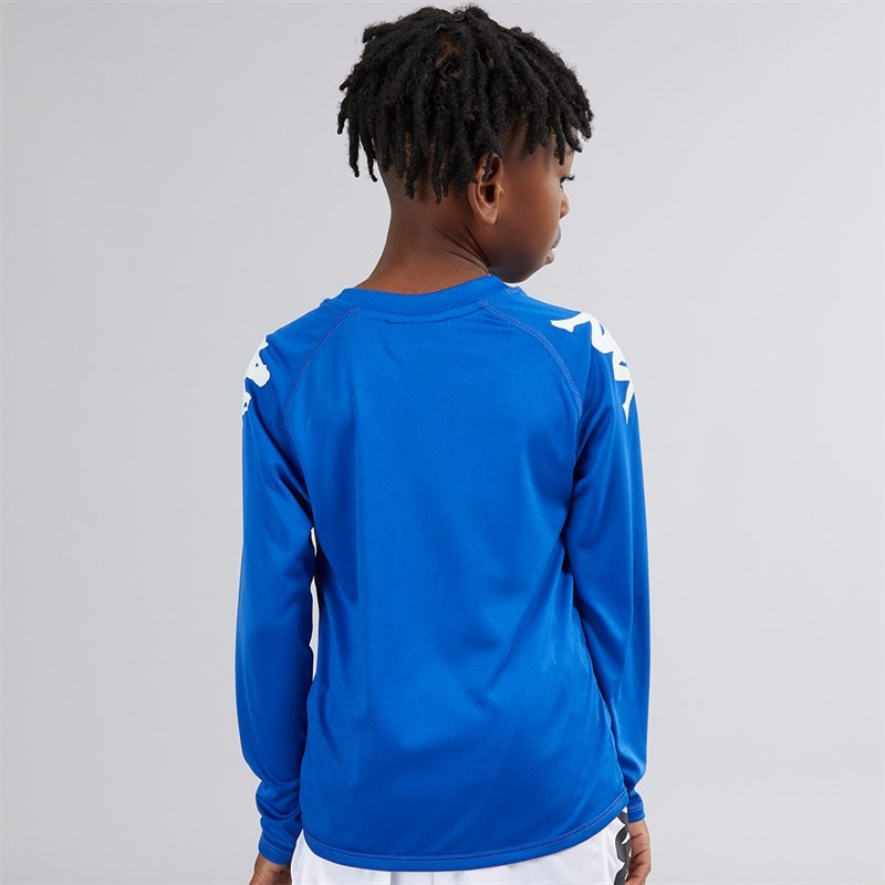 Kappa Boys Veneto 2 Long Sleeve Training Jersey Nautic Blue - Image 2