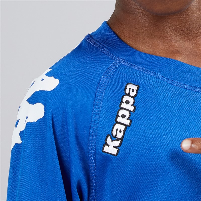 Kappa Boys Veneto 2 Long Sleeve Training Jersey Nautic Blue - Image 3