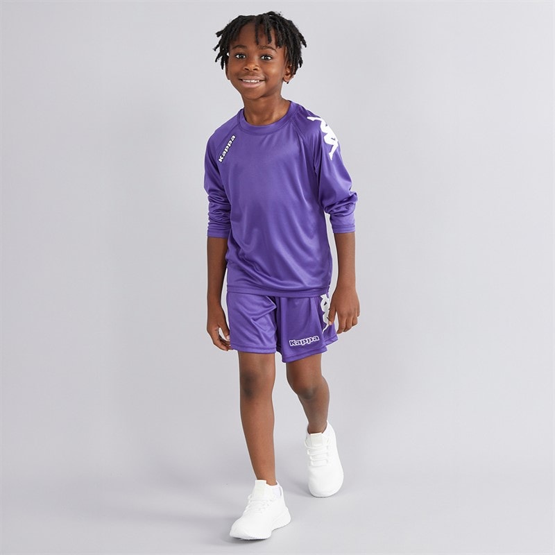 Kappa Boys Junior Veneto 2 Long Sleeve Training Jersey Violet - Image 5