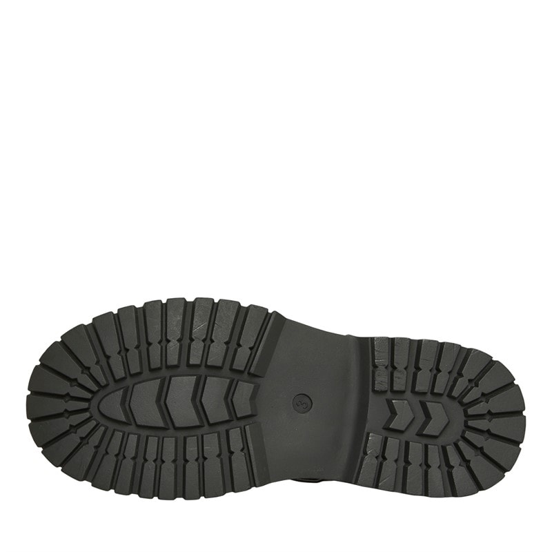 KP85 Junior Girls Arabella Mary Jane Shoes Black - Image 2