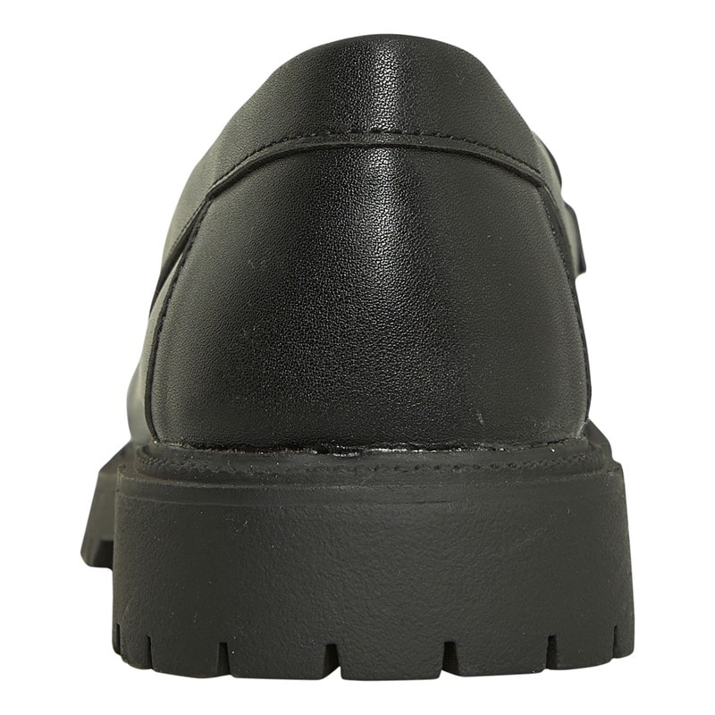 KP85 Junior Girls Ava Loafers Black - Image 3