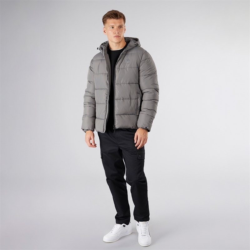 Kings Will Dream Mens Orlo Puffer Jacket Asphalt - Image 3
