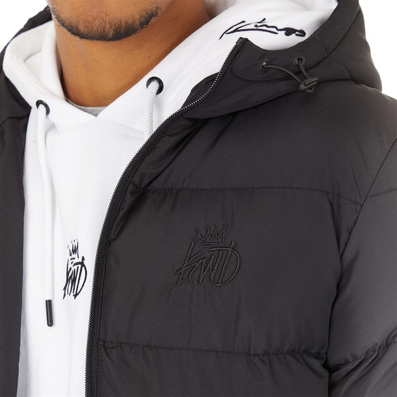 Kings Will Dream Mens Orlo Puffer Jacket Black - Image 3