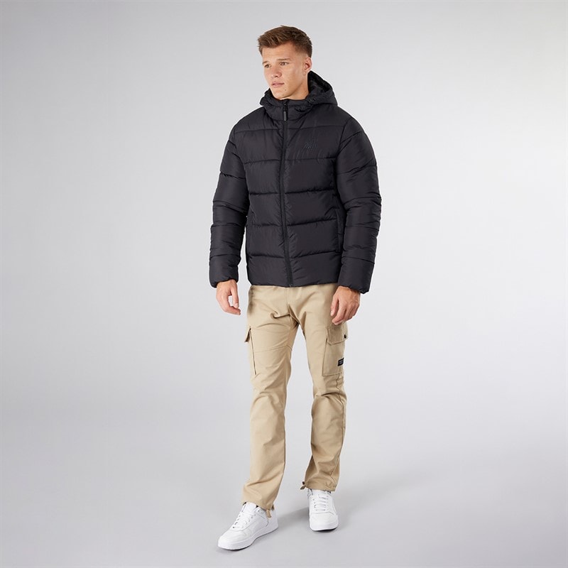Kings Will Dream Mens Orlo Puffer Jacket Black - Image 4
