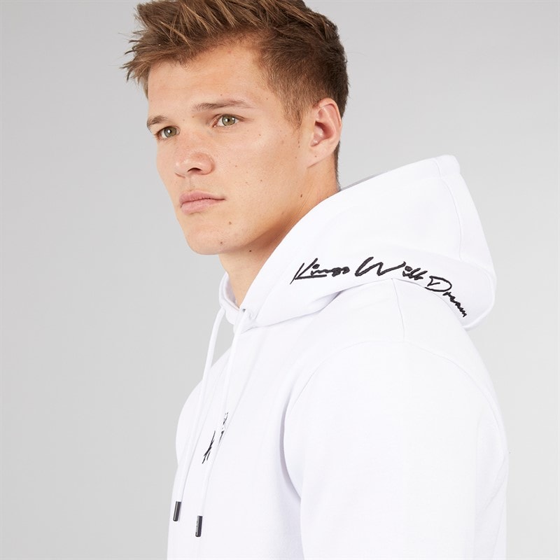 Kings Will Dream Mens Ledster Hoodie White - Image 3