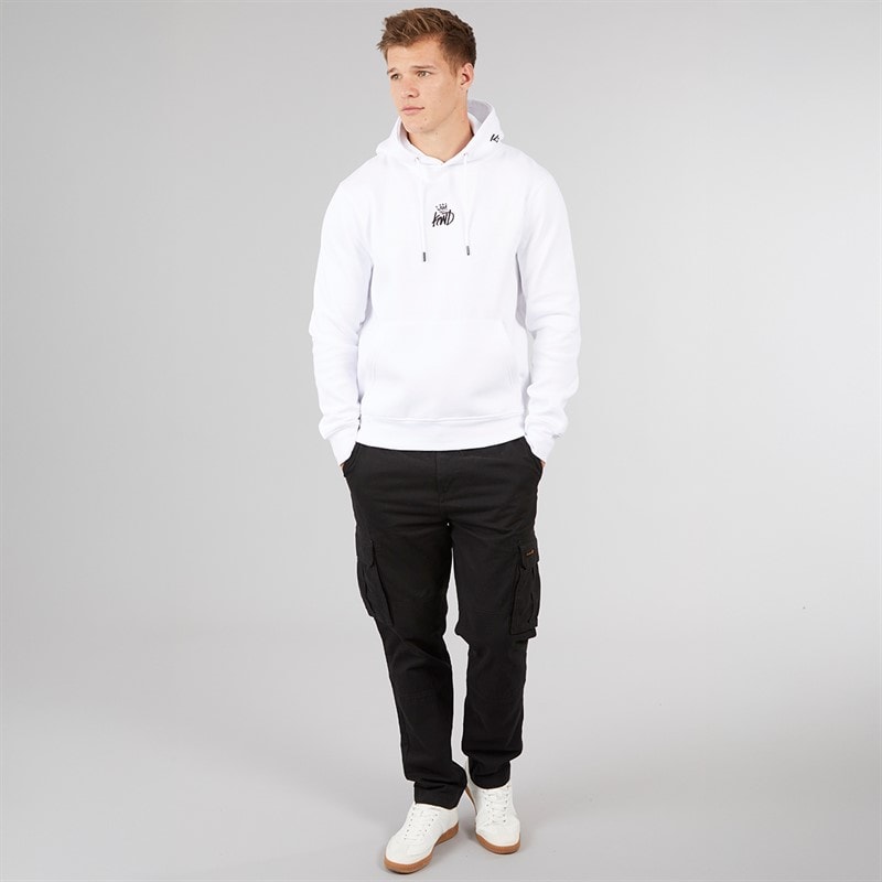 Kings Will Dream Mens Ledster Hoodie White - Image 4