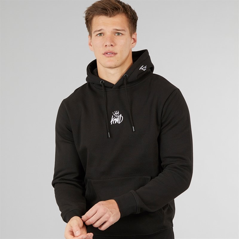 Kings Will Dream Mens Ledster Hoodie Black - Image 1