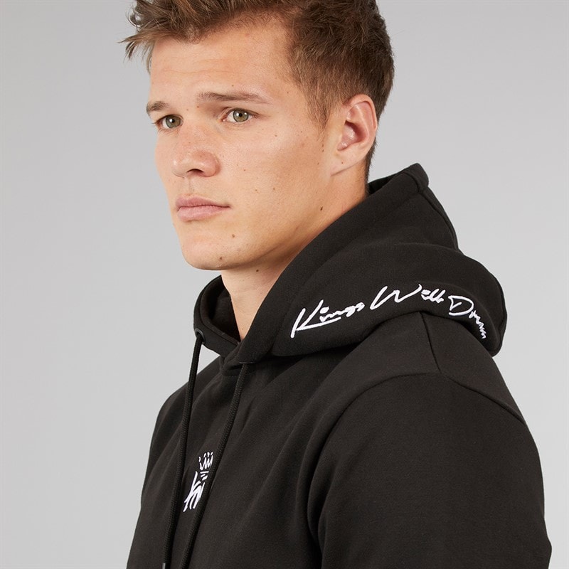 Kings Will Dream Mens Ledster Hoodie Black - Image 3